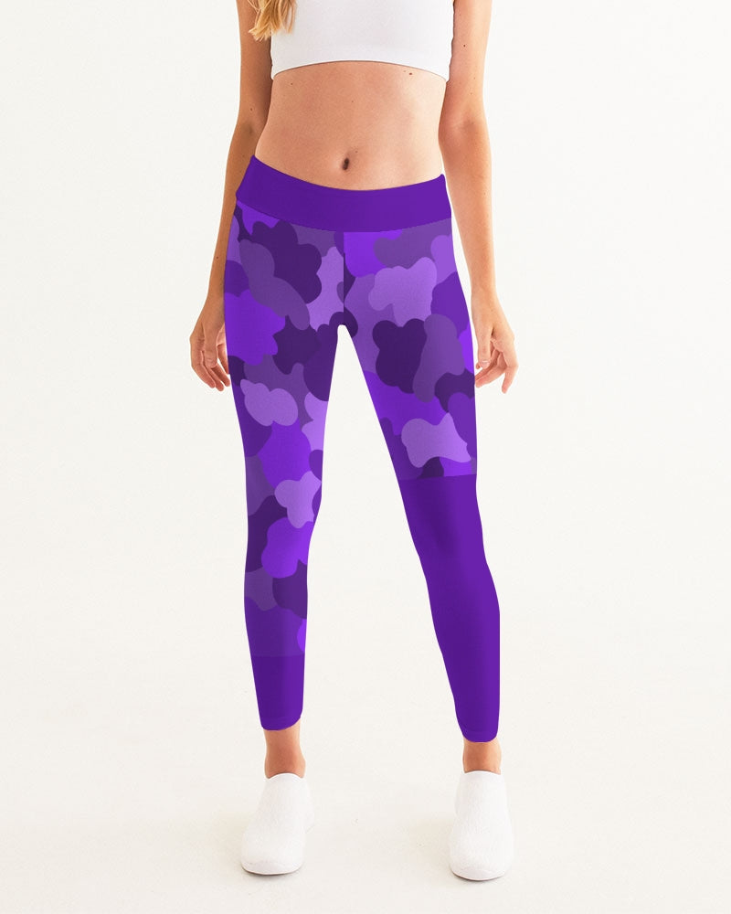 Purple Fusion Ladies Yoga Pants