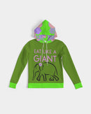 Eat Like A Giant Ladies Hoodie-7