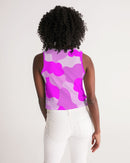 Pink Fusion Ladies Cropped Tank-6