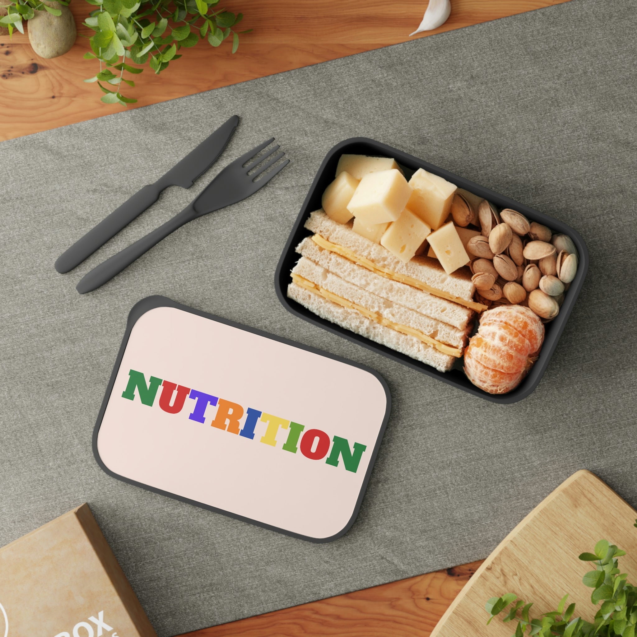 PLA NUTRITION Bento Box+Band+Utensils - 0