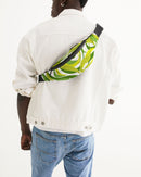 Lemon Lime Crossbody Sling Bag-5