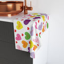Valentine's Sweet Tart Hearts Hand Towel-2
