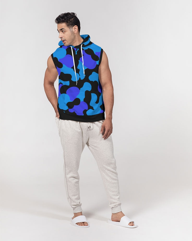 Deep Water Men's Sleeveless Hoodie