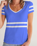 DISCIPLINE Ladies V-Neck Tee-1