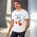 Vegan Heart Organic Men's Tee-1