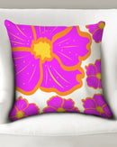 Cali Flower 20x20 Throw Pillow Case-1