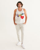 Vegan Heart Men's Tank-5