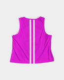 LOVE IS Ladies Cropped Tank-8