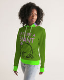 Eat Like A Giant Ladies Hoodie-5