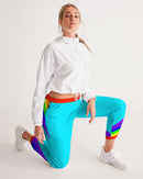 Rainbowbrite Aqua Ladies Track Pants-5