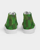 Green Fusion Ladies High tops-5
