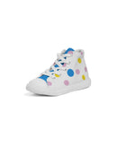 Circus Fun Kids Hightop Canvas Shoe-1