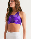 Purple Fusion Ladies Seamless Sports Bra-3