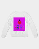 I LOVE ANIMALS Girls  Graphic Sweatshirt-2