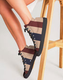 ADVENTURE Ladies Hightop Canvas Shoe - Black-1