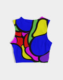 Tibetan Apple Ladies Twist-Front Tank-8