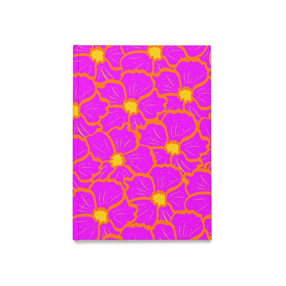 Cali Flower Hardcover Journal