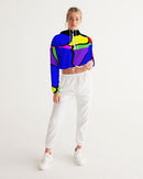 Tibetan Apple Ladies Cropped Windbreaker-6