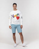 Vegan Heart Men's Pullover-7