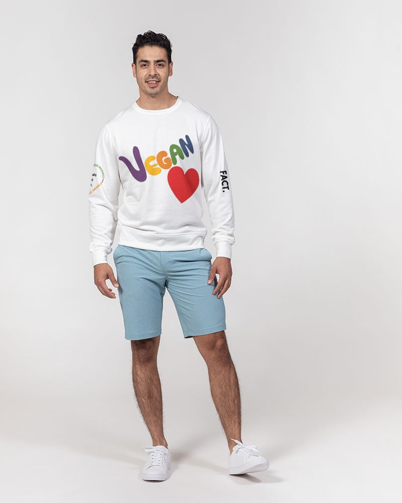 Vegan Heart Men's Pullover