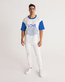 LOVE IS Men's Premium Heavyweight Tee-5