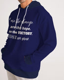 Unity and Freedom Men's Blue Hoodie-5