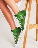 Green Fusion Ladies High tops-1