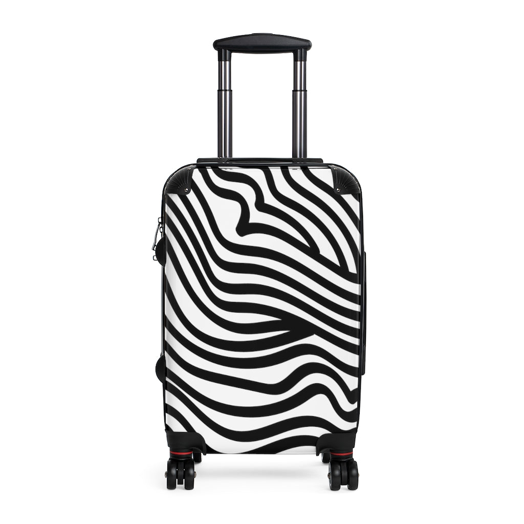 Zebra Print Suitcases