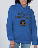 Dog's Best Friend Ladies Hoodie-3