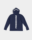 Unity and Freedom Men's Blue Hoodie-8