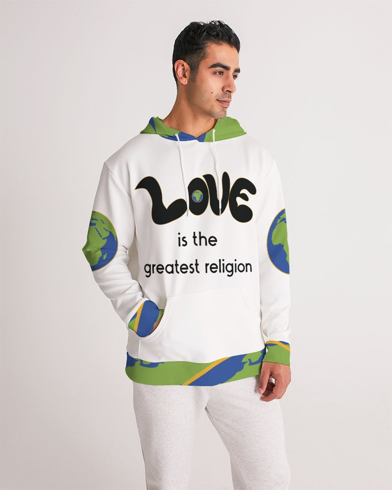 Love  Is The Greatest Religion Men's Hoodie