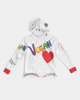 Vegan Heart Men's Hoodie - 0