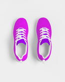 Solid Hot Pink Ladies Athletic Shoe-4