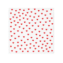 Valentine's Red Hearts Face Towel-3