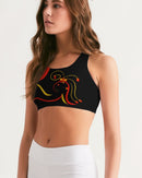 Don't Forget To Stretch Ladies Seamless Sports Bra-3