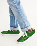 Green Fusion Men's Lace Up Canvas Shoe-1