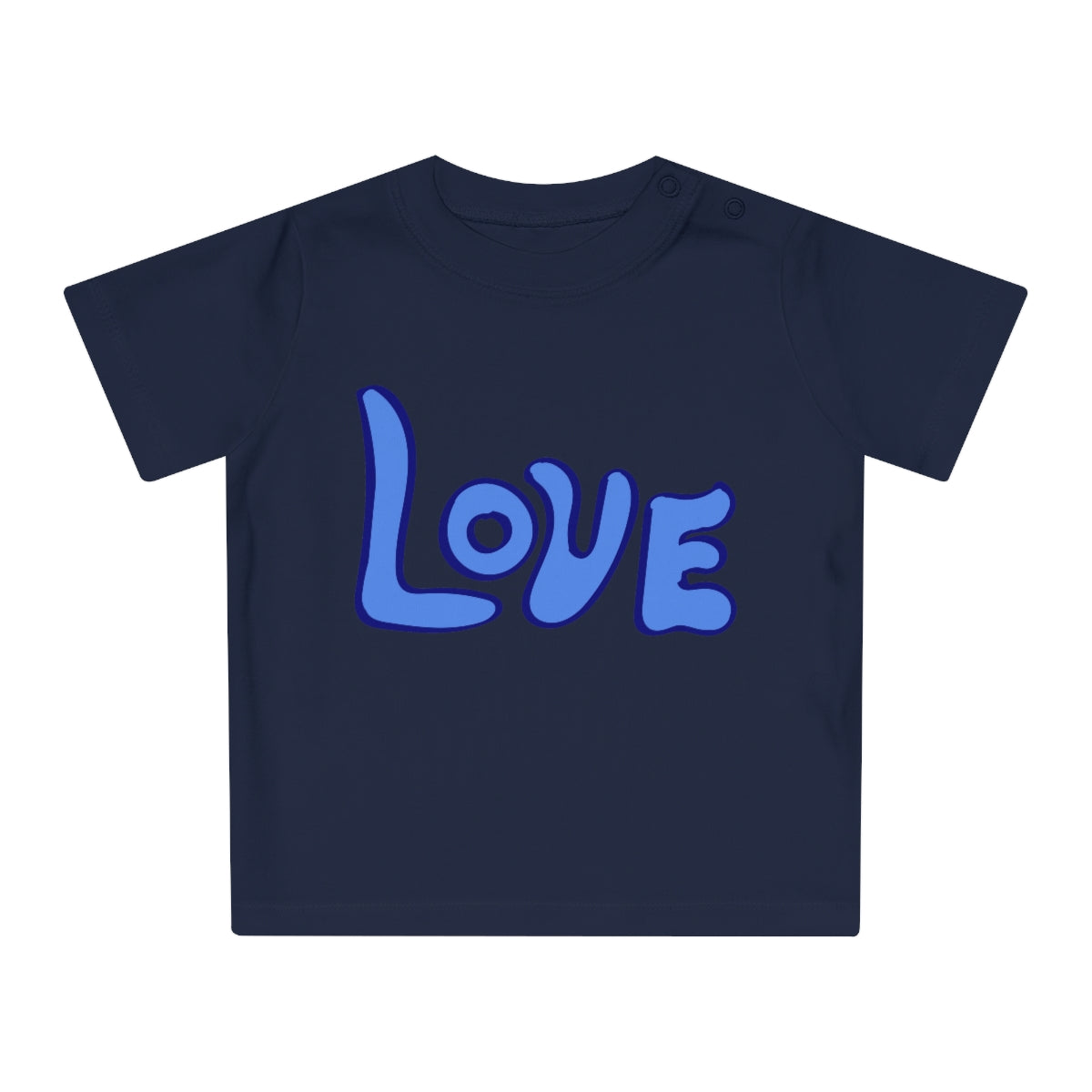 Blue LOVE Baby T-Shirt