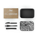 PLA  Zebra Print Bento Box+Band+Utensils-1