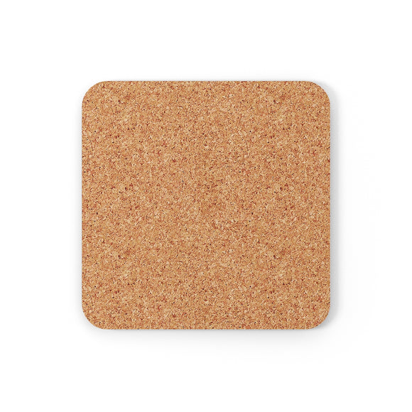 Sweet Tart Hearts Cork Back Coaster
