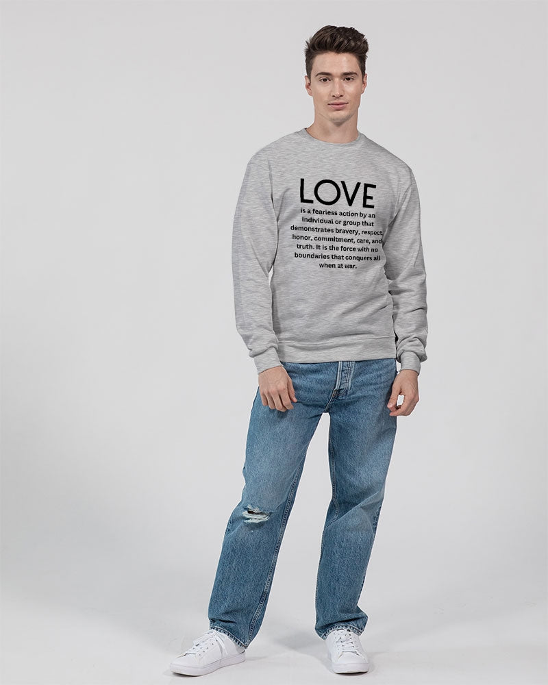 LOVE IS Men's Sweatshirt | Champion