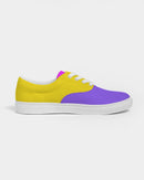 Cali Flower Lace Up Canvas Shoe-5
