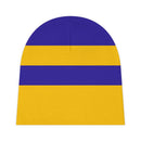 Blue/Yellow Baby Beanie-1