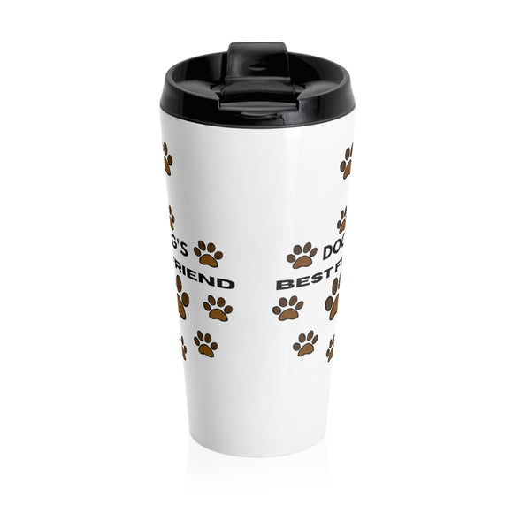 Dog's Best Friend Stainless Steel Travel Mug