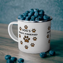 Dog's Best Friend Enamel Camping Mug-5
