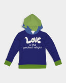 Love Is The Greatest Religion Girls Hoodie-1