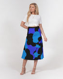Deep Water Ladies A-Line Midi Skirt-7