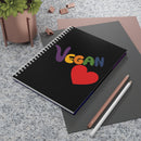 Vegan Heart Spiral Notebook-4