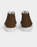 Dark Brown Hightop Men's Shoe-5