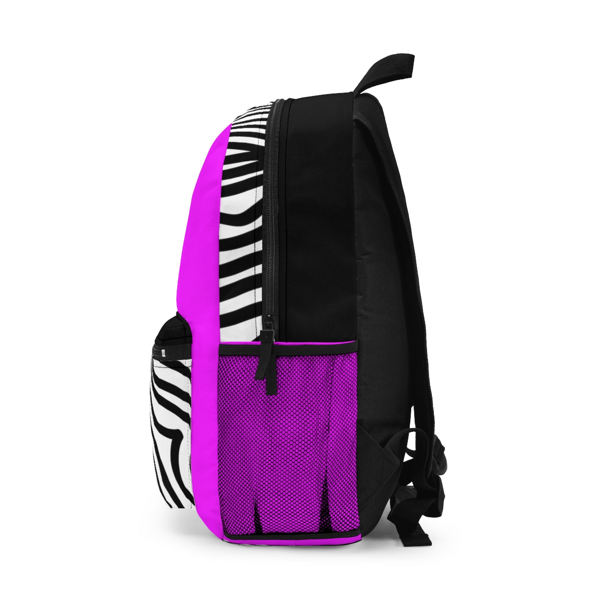 HOT PINK ZEBRA BACK PACK - 0