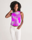 Pink Fusion Ladies Cropped Tank-4